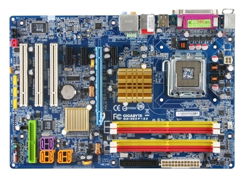 GA-965P-S3 Gigabyte GA-965P-S3 - Placa base - ATX - Socket LGA775 - P965 Chipset - Gigabit LAN - HD Audio 8-canales