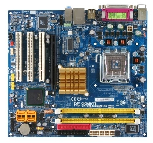 Gigabyte GA-8I945GZME-RH - Placa base - micro ATX - Socket LGA775 - i945GZ Chipset - Gigabit LAN - gráficos en la placa - HD Audio 8-canales - GA-8I945GZME-RH