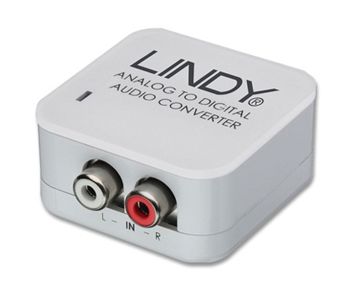 Lindy 70409 Audio-Konverter Weiß
