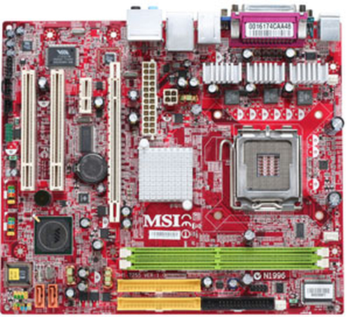 MSI P4M890M-L - Placa base - micro ATX - Socket LGA775 - P4M890 Chipset - LAN - gráficos en la placa - HD Audio 8-canales - P4M890M-L