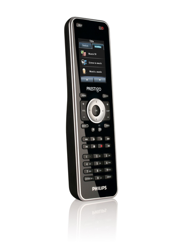 Philips Prestigo SRT8215/17 mando a distancia IR inalámbrico Audio, DVD/Blu-ray, DVDR-HDD, DVR, Consola de juegos, Sistema de cine en casa, PC, SAT, TV, Receptor de televisión, VCR Pantalla táctil 0