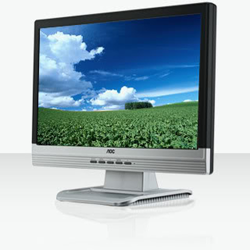 AOC 716SW - Monitor LCD - 17 168 visible - 1280 x 720 60 Hz - 250 cd/m² - 8 ms - VGA - 716SW