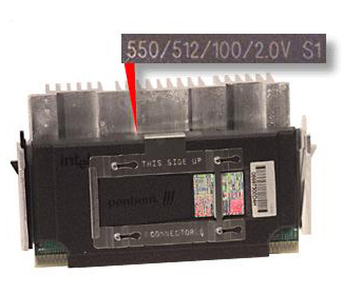 HP 144573-001 protsessor 0,55 GHz 0,512 MB L2