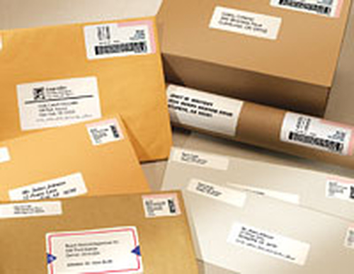 2-1/8X4IN SHIPPING LABELS FOR LABELWRITERS
