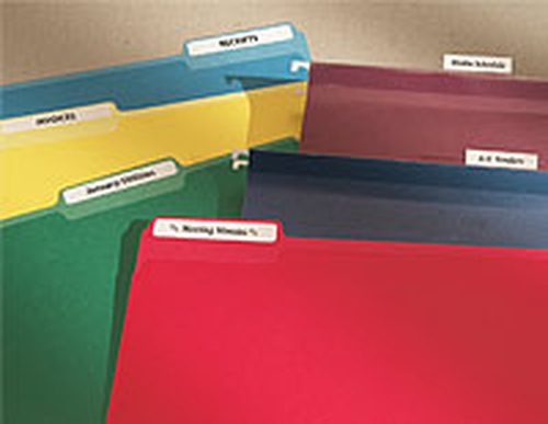 FILE FOLDER 1-UP LABELS FOR