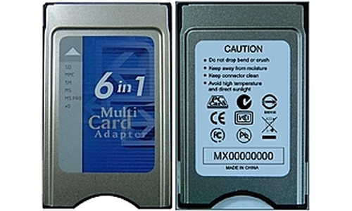 Acer 6-in-1 PCMCIA card reader kaardilugeja