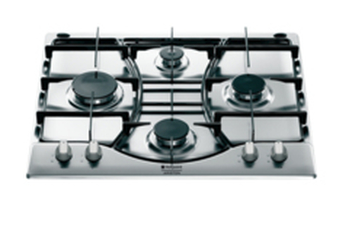 Hotpoint PH 640MS IX Roostevaba teras Sisseehitatud Gaas 4 tsoon(id)