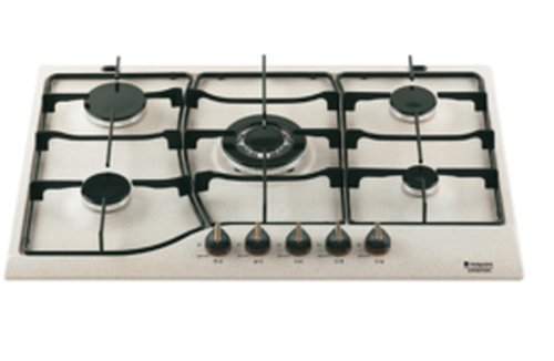 Hotpoint PH 750 T R/HA Hõbe Sisseehitatud Gaas 5 tsoon(id)