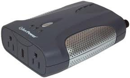 CPS400AI Inversor Portátil de 400 Watts, 12 Vcc de Entrada y 120 Vac de Salida, Con 2 Contactos NEMA 5-15R y 1 puerto USB de Carga <br>  <strong>Código SAT:</strong> 39121006