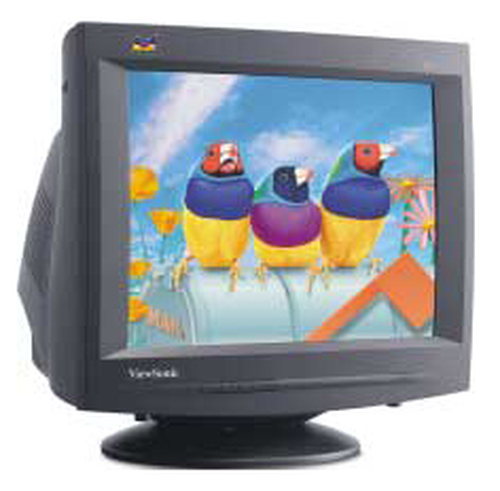 ViewSonic Optiquest Q71b - Monitor CRT - 17 16 visible - 1280 x 1024 66 Hz - VGA - Q71B