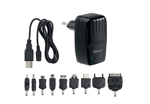 Trust SmartCharge Mobiiltelefon, MP3, Tahvel Must Vahelduvvool Hoonesisene