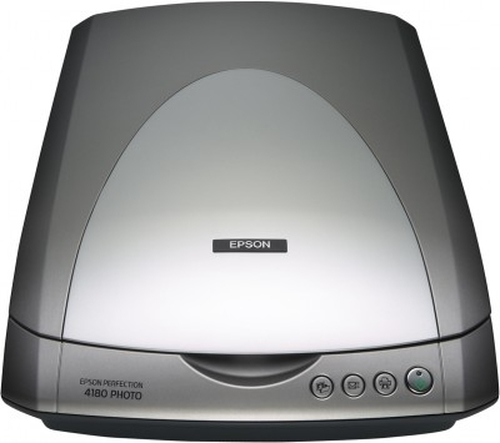 Flatbed scanner 8.5 in x 11.7 in Hi-Speed USB Epson Perfection 4180 Photo 4800 dpi x 9600 dpi 
