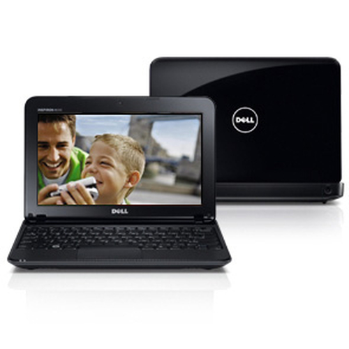 DELL Inspiron Mini 1018 Intel Atom® N455 Netbook 25.6 cm (10.1") 1 GB DDR3-SDRAM 250 GB Windows 7 Starter Black