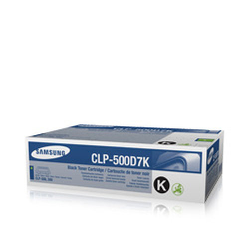 Original Samsung CLP500D7K Black Toner Cartridge - image 1