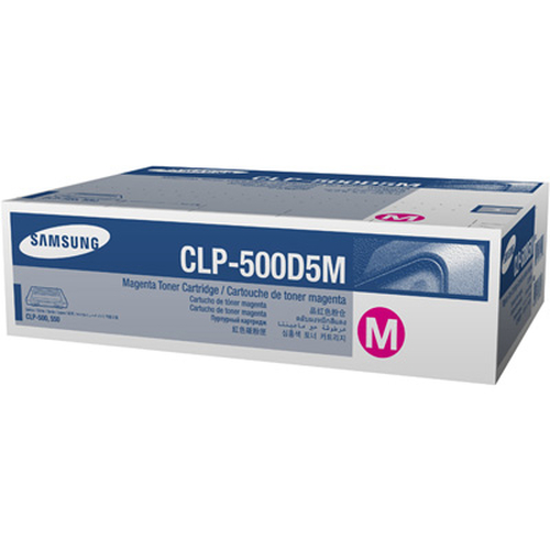 Original Samsung CLP500D5M Magenta Toner Cartridge - image 1