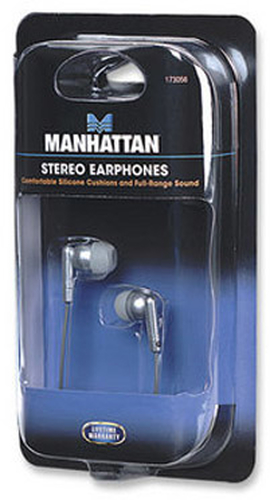 Manhattan 173056 Ausinės be mikrofono ir ausinės su mikrofonu