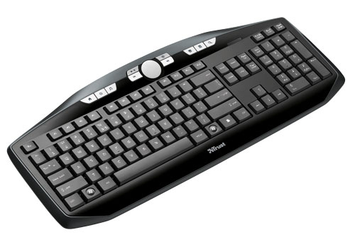 Trust Xpress Wireless Keyboard klaviatuur Raadioside QWERTY Must
