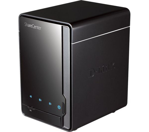D-Link DNS-320 kõvakettaboks Must 3.5