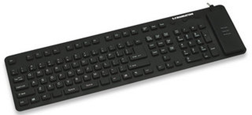 Manhattan 177436 klaviatuur USB Must