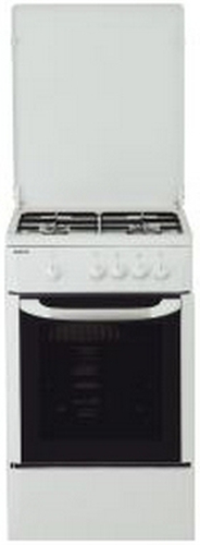 Beko CG 51000 G pliit Eraldiseisev pliit Gaas Valge