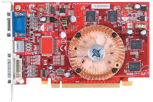 MSI RX1300-TD256E - Tarjeta gráfica - Radeon X1300 - 256 MB DDR2 - PCIe x16 - RX1300-TD256E