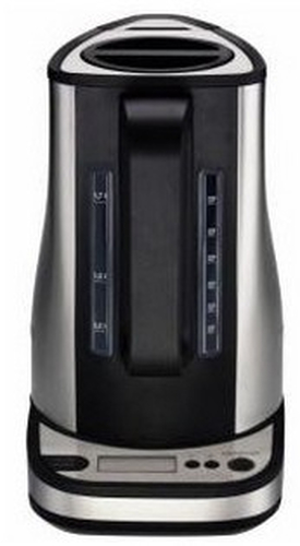 Krups BW501 elektriskās tējkanna 1,7 L 2400 W Melns, Nerūsējošs tērauds