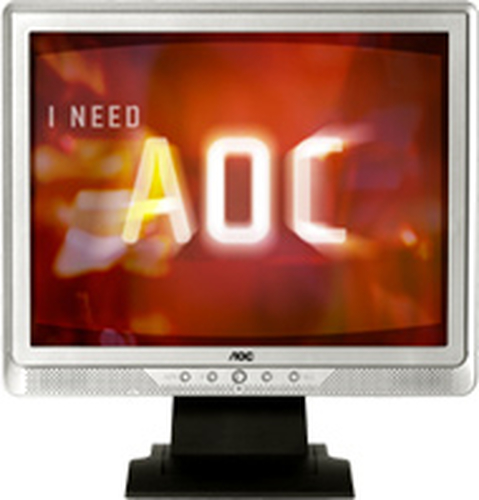 AOC LM760 - Monitor LCD - 17 - 1280 x 1024 75 Hz - 300 cd/m² - 5001 - 12 ms - VGA - negro - LM760