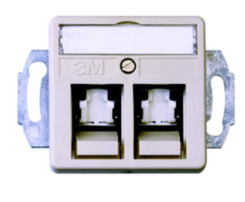 3M 60-516-09025 kaabli soomuutja RJ-45 Female Valge