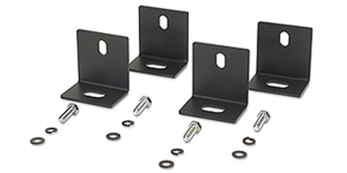 AR7701 APC Bolt Down Kit - Kit de pernos para sujeción de bastidor - negro - para NetShelter SX