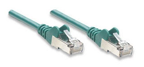 Intellinet RJ-45, 4m, Cat6, UTP võrgukaabel Roheline