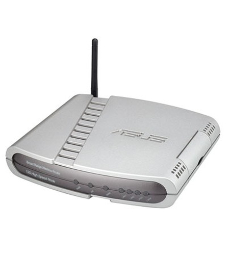 ASUS WL-550gE Broad Range Wireless Router juhtmevaba ruuter