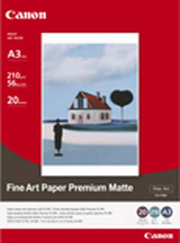 Canon FA-PM1 Fine Art Paper Premium Matte - A3 trükipaber