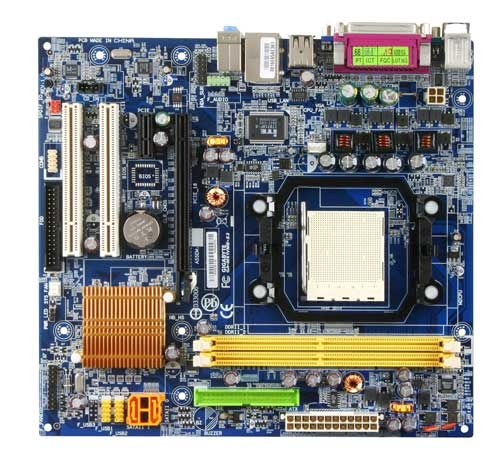 Gigabyte GA-M61VME-S2 - Placa base - micro ATX - Socket AM2 - GeForce 6100 Chipset - LAN - gráficos en la placa - HD Audio 8-canales - Gigabyte