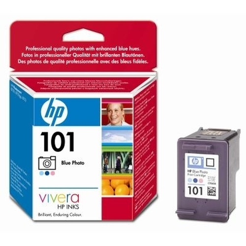 HP 101 Blue Photo Inkjet Print Cartridge with Vivera Inks ink cartridge