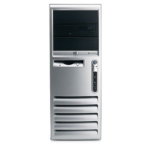 RR972LA HP Compaq Business Desktop dc7700 - MTC - Core 2 Duo E6300 / 186 GHz - RAM 1 GB - HDD 80 GB - GMA 3000 - Gigabit Ethernet - Win XP Pro - monitor ninguno