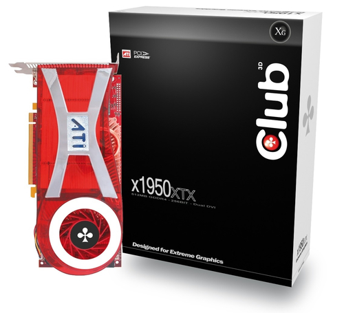 CLUB3D ATI Radeon X1950XTX 512MB GDDR4