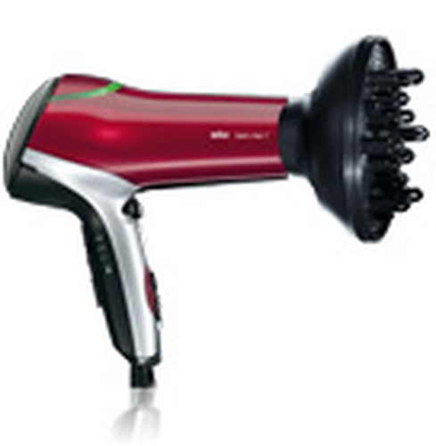 Braun HD 770 föön 2000 W Must, Punane