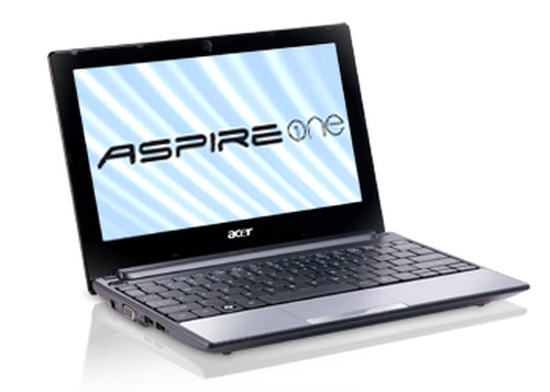 Acer Aspire One D255-2DQws Intel Atom N450 Märkmikarvuti, 10.1", 1 GB RAM, 250 GB