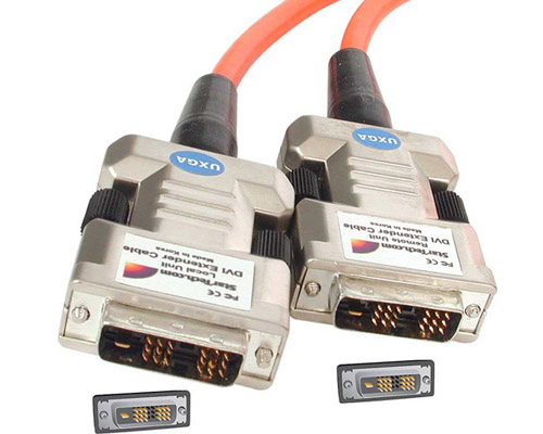 StarTech.com 230 foot (70 meter) Active DVI Extension Cable DVI kabelis 70 m Oranžinė