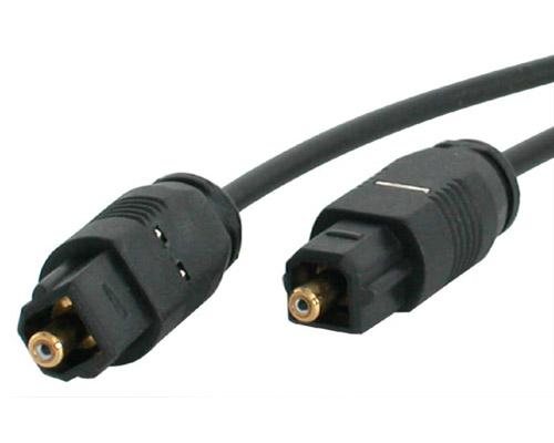 AV CABLES - TOSLINK (SPDIF, OPTICAL) LEFT CONNECTOR - MALE LEFT GENDER - TOSLINK