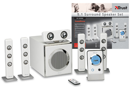 Trust 5.1 Surround Speaker Set SP-6600A UK garso kolonėlių