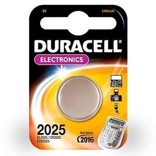 Duracell CR2025 Cell Battery Lithium-ion (Li-ion)