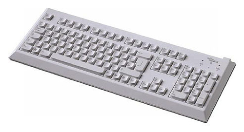 Fujitsu KBPC SX F STD. KEYB. Tastatur PS/2 AZERTY Französisch