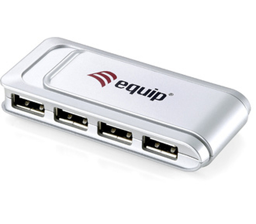Equip 128951 jaotur 480 Mbit/s Hõbe