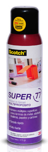 Adhesivo 3M Super 77 Aerosol 305 gr Pieza 7716 - 7716