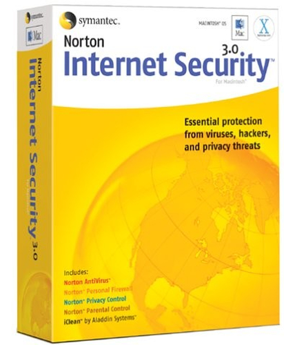 NortonLifeLock Norton Internet Security 3.0 for Macintosh, DE