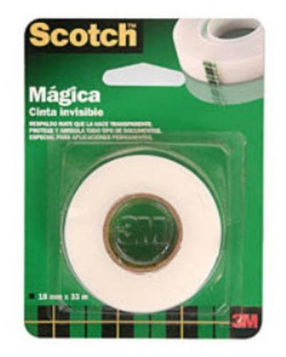 Cinta 3M Magica 0019X127 Mts C/Despachador C/4 8101812D - 8101812D