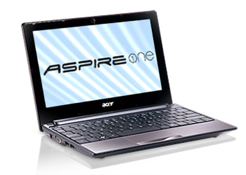 Acer Aspire One AOD255E-N55DQcc Intel Atom N550 Märkmikarvuti, 10.1", 1 GB RAM, 250 GB