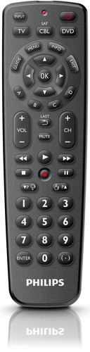 Philips Perfect replacement SRP1103/27 remote control IR Wireless DTV, DVD/Blu-ray, DVDR-HDD, DVR, SAT, TV Press buttons 1