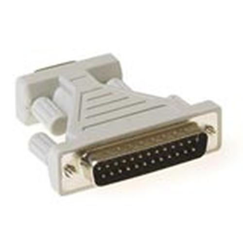 ACT D-sub adapter 9-polig - 25-polig 09F 25F Hall, Roostevaba teras